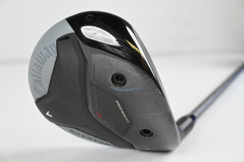 Callaway Quantum Max #7 Wood / 21 Degree / Regular Flex Denali Frost Silver 60