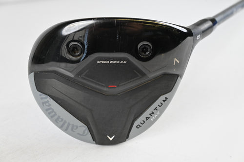 Callaway Quantum Max #7 Wood / 21 Degree / Regular Flex Denali Frost Silver 60
