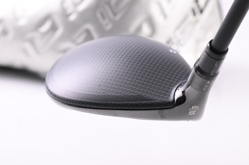 Left Hand Taylormade Qi35 Fairway #5 Wood / 18 Degree / Stiff Flex Ventus Blue 6 Shaft