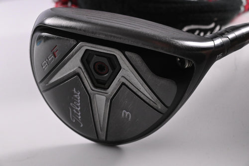 Titleist 915 F #3 Wood / 15 Degree / Stiff Flex Kuro Kage Black TiNi 55 Shaft