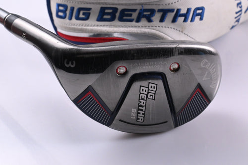 Left Hand Callaway Big Bertha B21 #3 Hybrid / 19 Degree / Regular Flex RCH 65