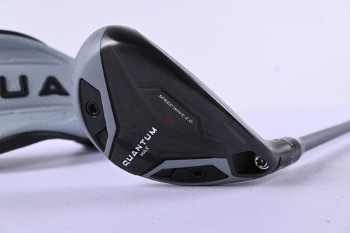 Callaway Quantum Max #3 Hybrid / 19 Degree / Regular Flex Denali Frost Silver 60
