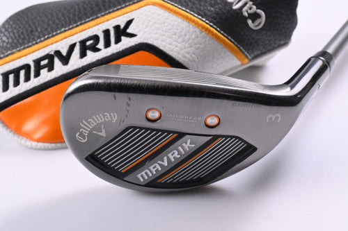 Callaway Mavrik #3 Hybrid / 18 Degree / Stiff Flex Catalyst 75 Shaft