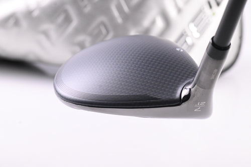 Left Hand Taylormade Qi35 #7 Wood / 21 Degree / Stiff Flex Ventus Blue 6 Shaft