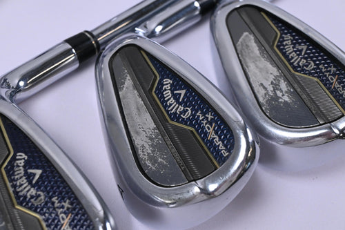 Callaway Paradym X Irons / 6-PW+GW / Regular Flex True Temper Elevate MPH Shafts