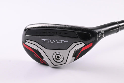 Taylormade Stealth Plus #3 Hybrid / 19.5 Degree / Stiff Flex HZRDUS Smoke Red