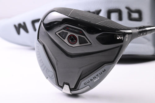 Callaway Quantum Max Driver / 9 Degree / Stiff Flex HZRDUS Gen5 Black 60 Shaft