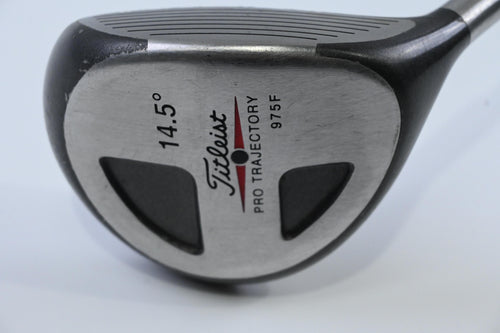 Titleist 975 F #3 Wood / 14.5 Degree / Stiff Flex Titleist Ultra Lite