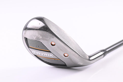Callaway Mavrik Pro #3 Hybrid / 20 Degree / Stiff Flex KBS Hybrid 80 Shaft