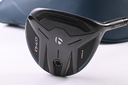 Taylormade Qi4D Max #9 Wood / 24 Degree / Regular Flex Reax Blue 50 Shaft