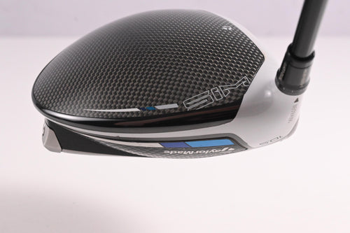 Left Hand Taylormade SIM Max Driver / 10.5 Degree / Stiff Flex HZRDUS Smoke RDX