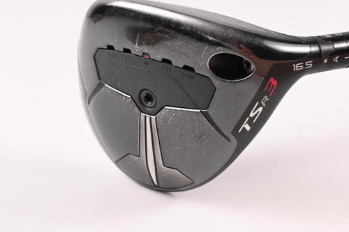 Titleist TSR3 #3 Wood / 16.5 Degree / Stiff Flex Matrix Ozik XFW-7 Shaft