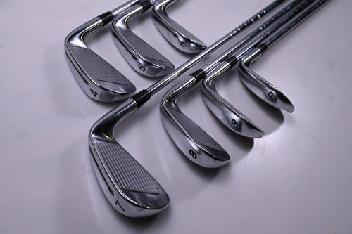 Left Hand Taylormade PSi Irons / 4-PW / Stiff Flex Reax 90 Shafts