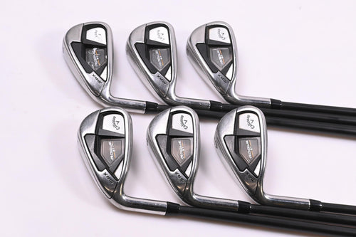 Left Hand Callaway Rogue ST Max Irons / 6-PW+GW / Senior Flex Cypher 50 Shafts
