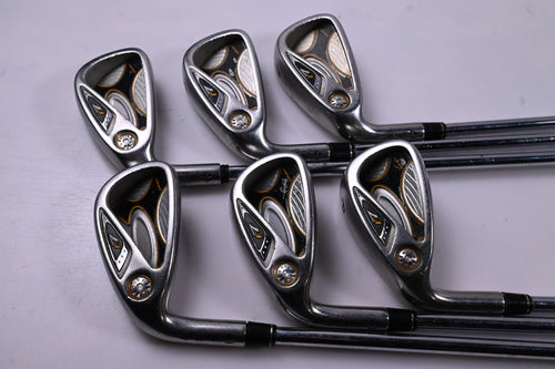 Left Hand Taylormade R7 Draw Irons / 5-PW / Regular Flex Taylormade T-Step 90