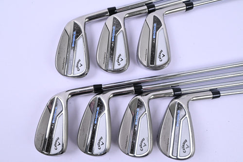 Callaway Paradym Ai Smoke Irons / 4-PW / Stiff Flex Elevate MPH 95 Shafts