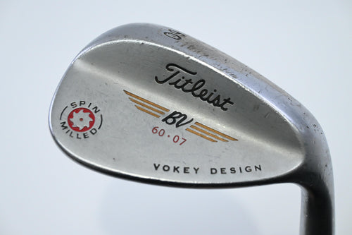 Titleist Vokey Spin Milled 2009 Lob Wedge / 60 Degree / Wedge Flex Vokey Design
