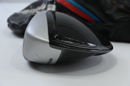 Left Hand Taylormade M4 Driver / 10.5 Degree / Regular Flex Fujikura Atmos Red 5