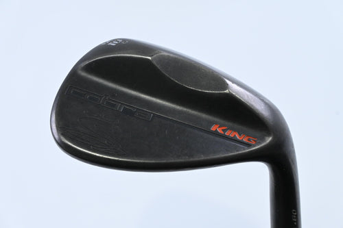 Cobra King Black Gap Wedge / 52 Degree / Senior Flex Aldila Rogue Blue 55