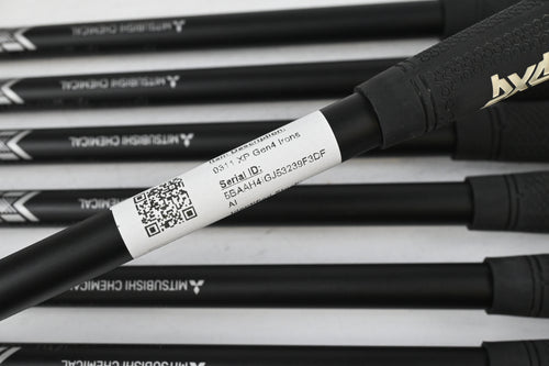 PXG 0311 XP Gen4 Irons / 4-PW / Regular Flex MMT Black 70 Shafts