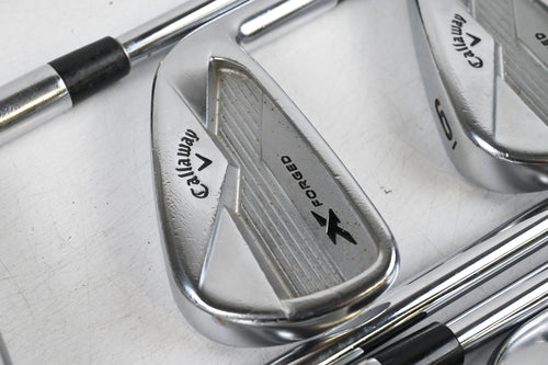 Callaway X-Forged 2018 Irons / 4-PW / Stiff Flex Project X Rifle Shafts