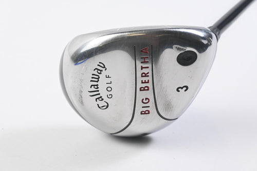 Callaway Big Bertha 2004 #3 Wood / 15 Degree / Firm Flex RCH 75 Shaft