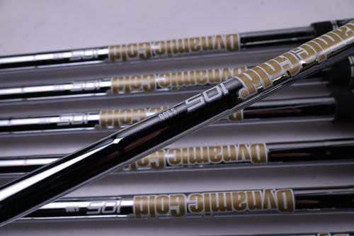 Ping i525 Irons / 4-PW+GW / Blue Dot / Stoff Flex Dynamic Gold 105 S300 Shafts
