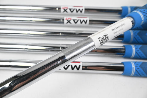 Taylormade Stealth Irons / 4-9i / Stiff Flex KBS MAX MT 85 Shafts