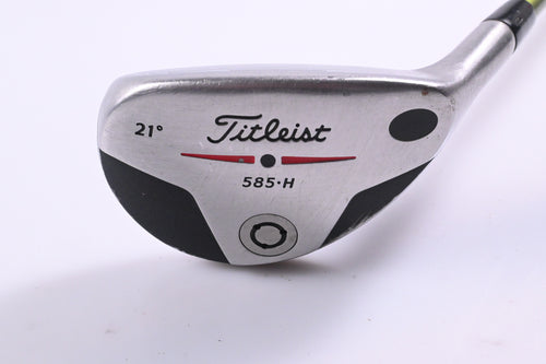 Titleist 585.H #4 Hybrid / 21 Degree / Stiff Flex Aldila NV Green 85 Shaft