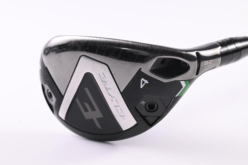 Callaway Elyte #4 Hybrid / 22 Degree / Regular Flex Denali Charcoal 60 Shaft