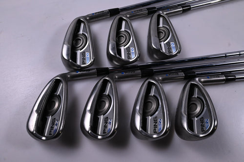 Ping G Series Irons / 5-PW+SW / Blue Dot / Senior Flex Ping CFS Distance Shafts