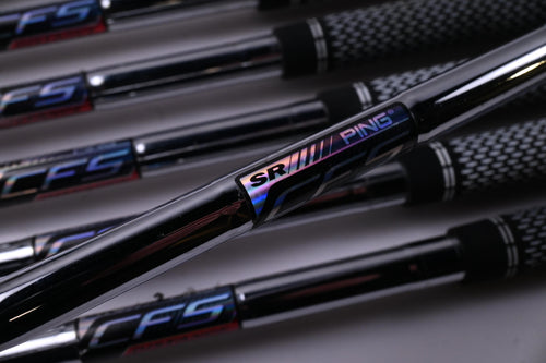 Ping G Series Irons / 5-PW+SW / Blue Dot / Senior Flex Ping CFS Distance Shafts