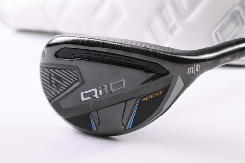 Taylormade Qi10 #3 Hybrid / 19 Degree / Stiff Flex Ventus TR Blue 7 Shaft