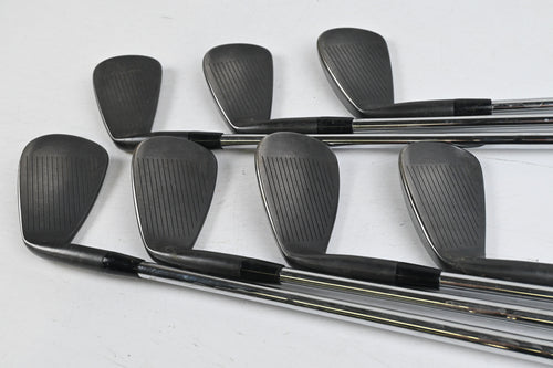 Cobra King Forged Tec 2023 Black Irons / 4-PW / Stiff Flex KBS S-Taper Lite Shafts