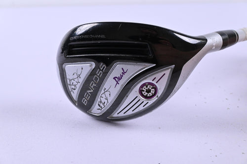 Ladies Benross Pearl #5 Hybrid / 28 Degree / Ladies Flex Fubuki Z 50 Shaft