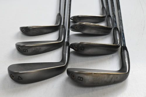 Cobra King Forged Tec 2023 Black Irons / 4-PW / Stiff Flex KBS S-Taper Lite Shafts