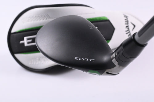 Left Hand Callaway Elyte #4 Hybrid / 22 Degree / Regular Flex Denali Charcoal 60