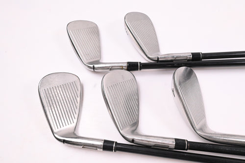 Taylormade M5 Irons / 7-PW+GW / Regular Flex Fujikura Atmos Orange 6 Shafts