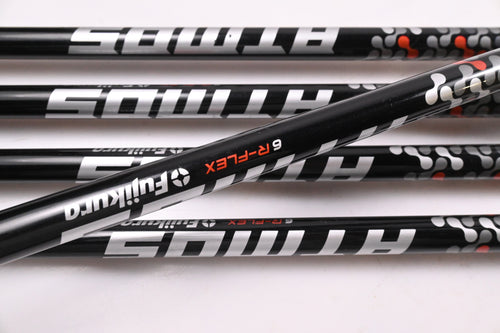 Taylormade M5 Irons / 7-PW+GW / Regular Flex Fujikura Atmos Orange 6 Shafts