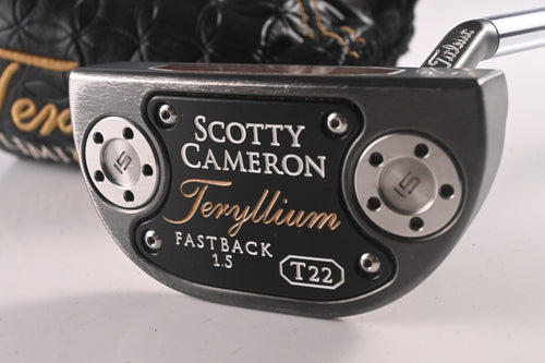 Scotty Cameron Teryllium T22 Fastback 1.5 Putter / 34 Inch