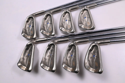 Ping ISI Nickel Irons / 3-PW / Blue Dot / Stiff Flex Ping JZ Shafts