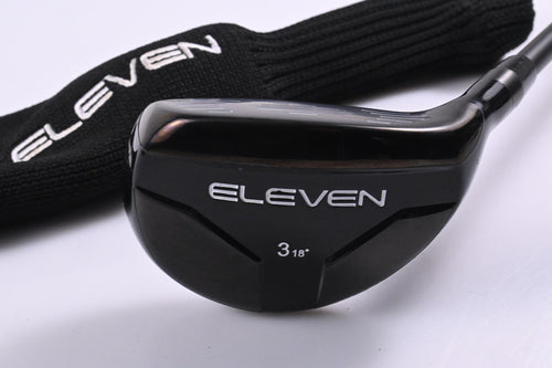 Eleven #3 Hybrid/ 18 Degree / Stiff Flex KBS TGI 80 Shaft