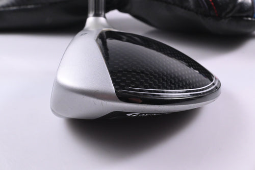 Left Hand Taylormade M4 #3HL Wood / 16.5 Degree / Regular Flex Atmos Red 5 Shaft
