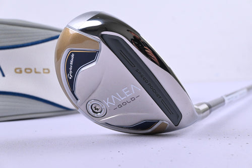 Ladies Taylormade Kalea Gold #6 Hybrid / 31 Degree / Ladies Flex Kalea Gold 40