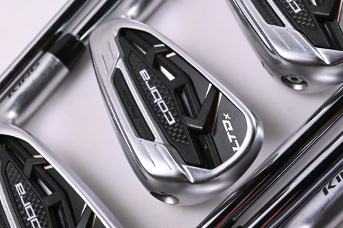 Cobra LTDx Irons / 4-PW+GW / Regular Flex KBS Tour 90 Shafts