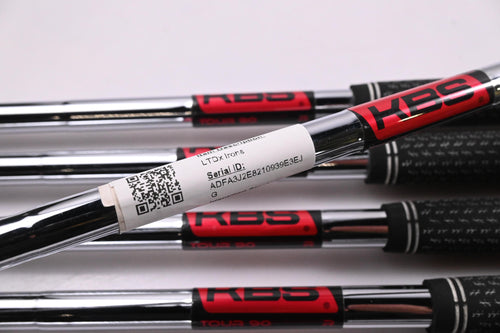 Cobra LTDx Irons / 4-PW+GW / Regular Flex KBS Tour 90 Shafts