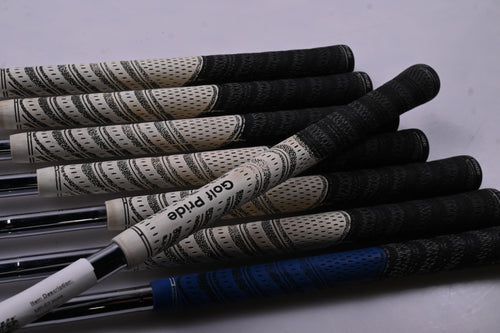 Left Hand Mizuno MP-53 Irons / 3-PW / Stiff Flex Dynamic Gold S400 Shafts