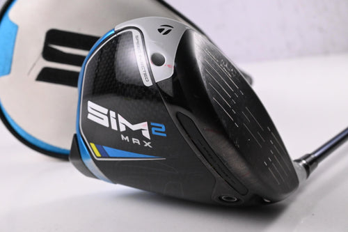 Taylormade SIM2 Max Driver / 10.5 Degree / Stiff Flex Fujikura Ventus Blue 5 Shaft