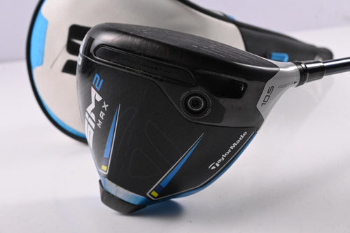 Taylormade SIM2 Max Driver / 10.5 Degree / Stiff Flex Fujikura Ventus Blue 5 Shaft
