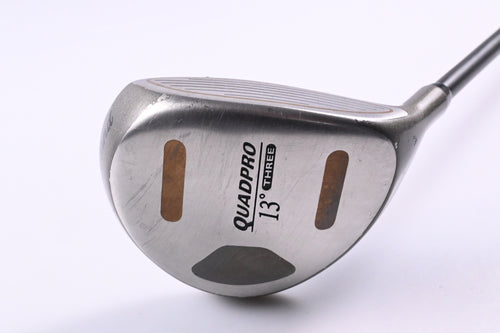 Cleveland Quad Pro #3 Wood / 13 Degree / Stiff Flex Cleveland Light Weight Shaft
